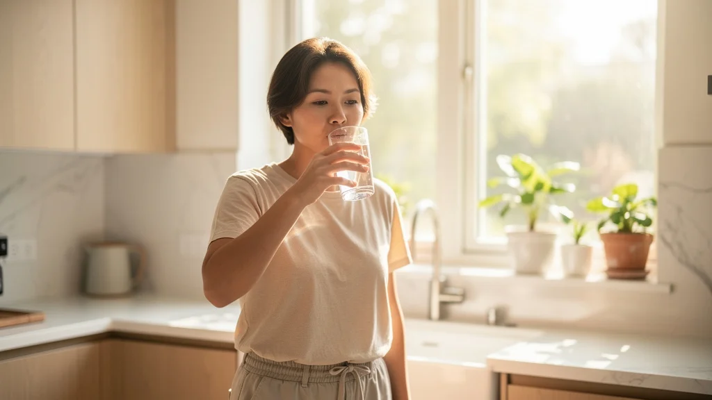 Staying hydrated for healthy skin