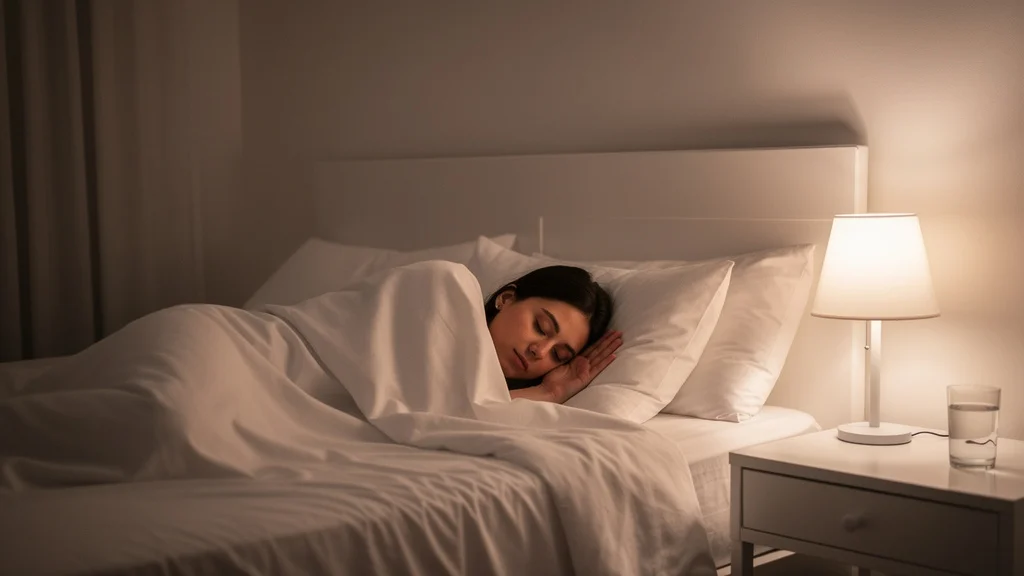 Restful sleep supporting overnight skin renewal