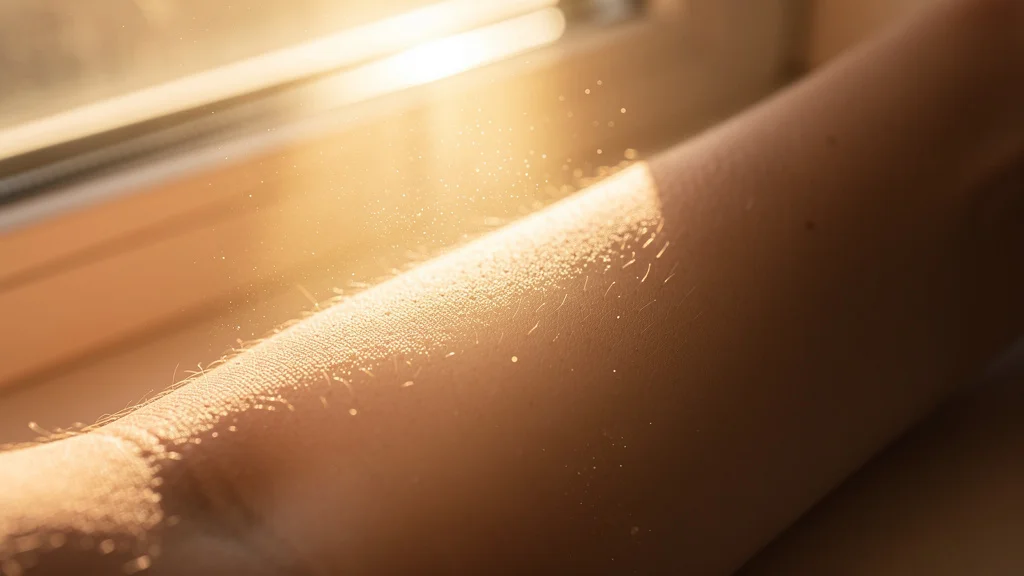Sunlight through a window and UV exposure