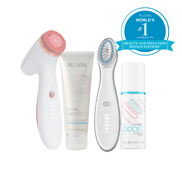 ageLOC Boost & LumiSpa iO Kit (AU) - Rose Gold