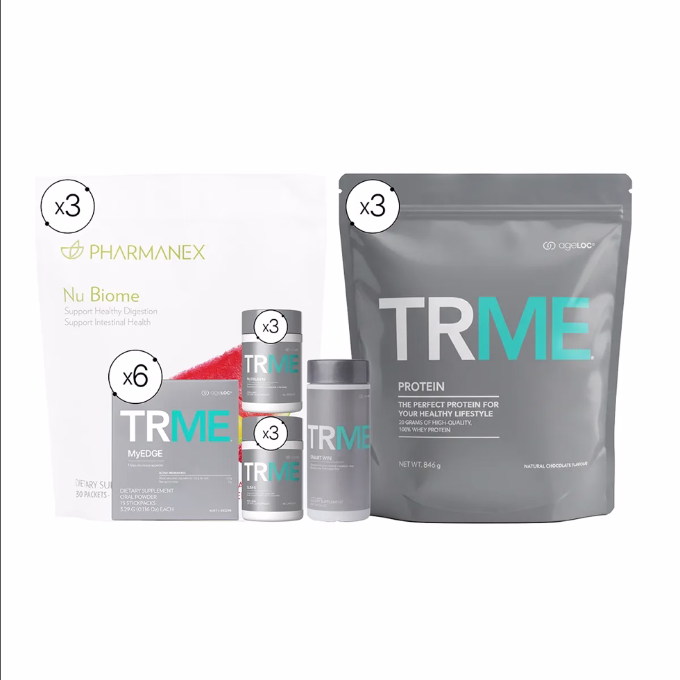 ageLOC TRMe® 90-Day Kit with Nu Biome® (AU) - Chocolate