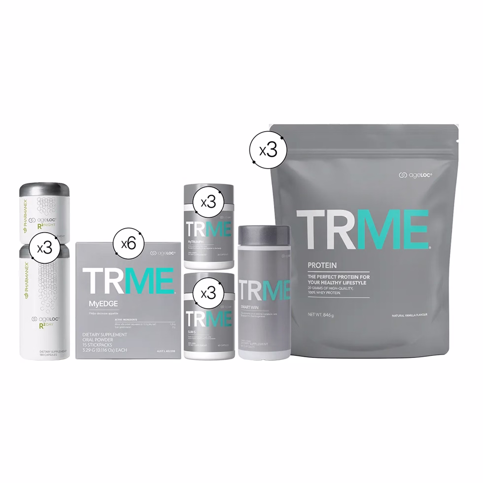 ageLOC TRMe & R² 90-Day Kit (Australia) - Vanilla