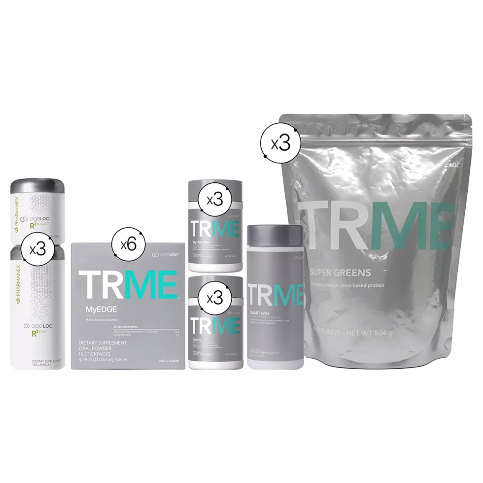 ageLOC TRMe & R² 90-Day Kit (Australia) - Super Greens