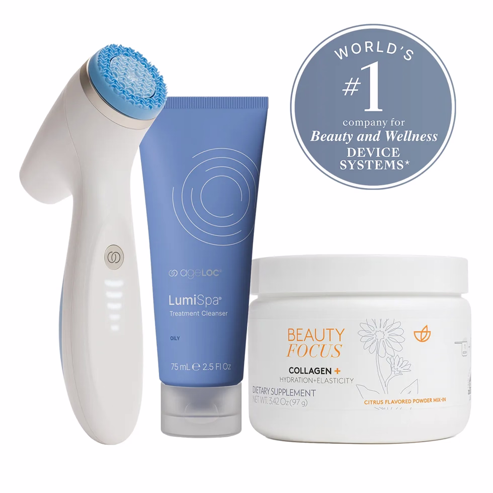 LumiSpa® iO & Collagen+ Pack (AU) - Oily