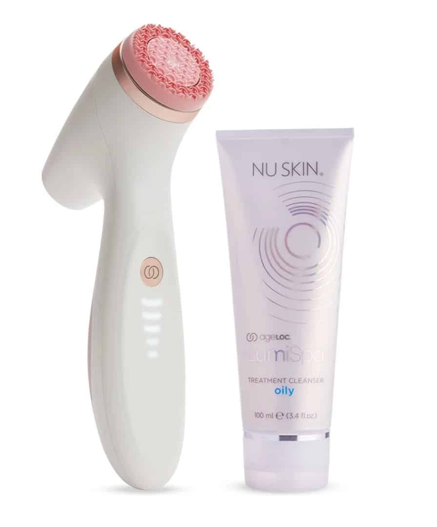 Kit de limpieza ageLOC LumiSpa iO Rose Gold (España) - Piel grasa