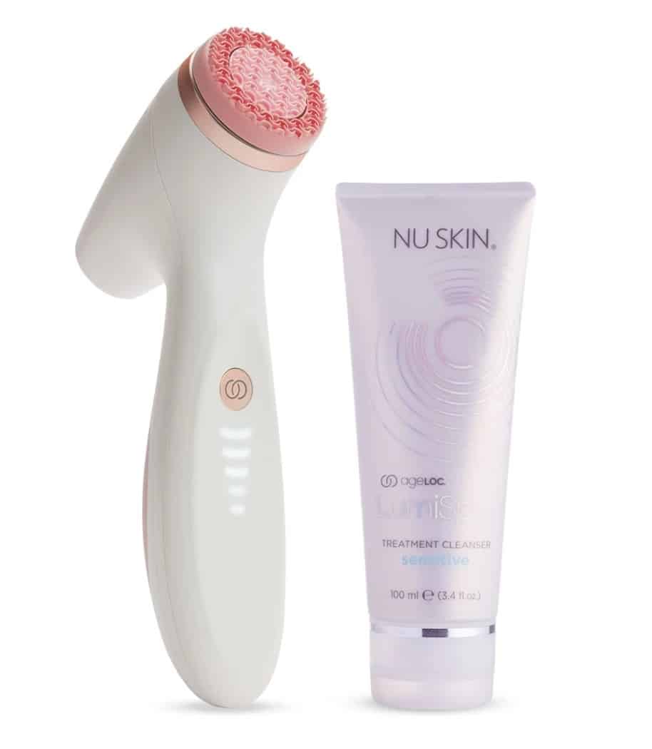 Kit de limpieza ageLOC LumiSpa iO Rose Gold (España) - Piel sensible