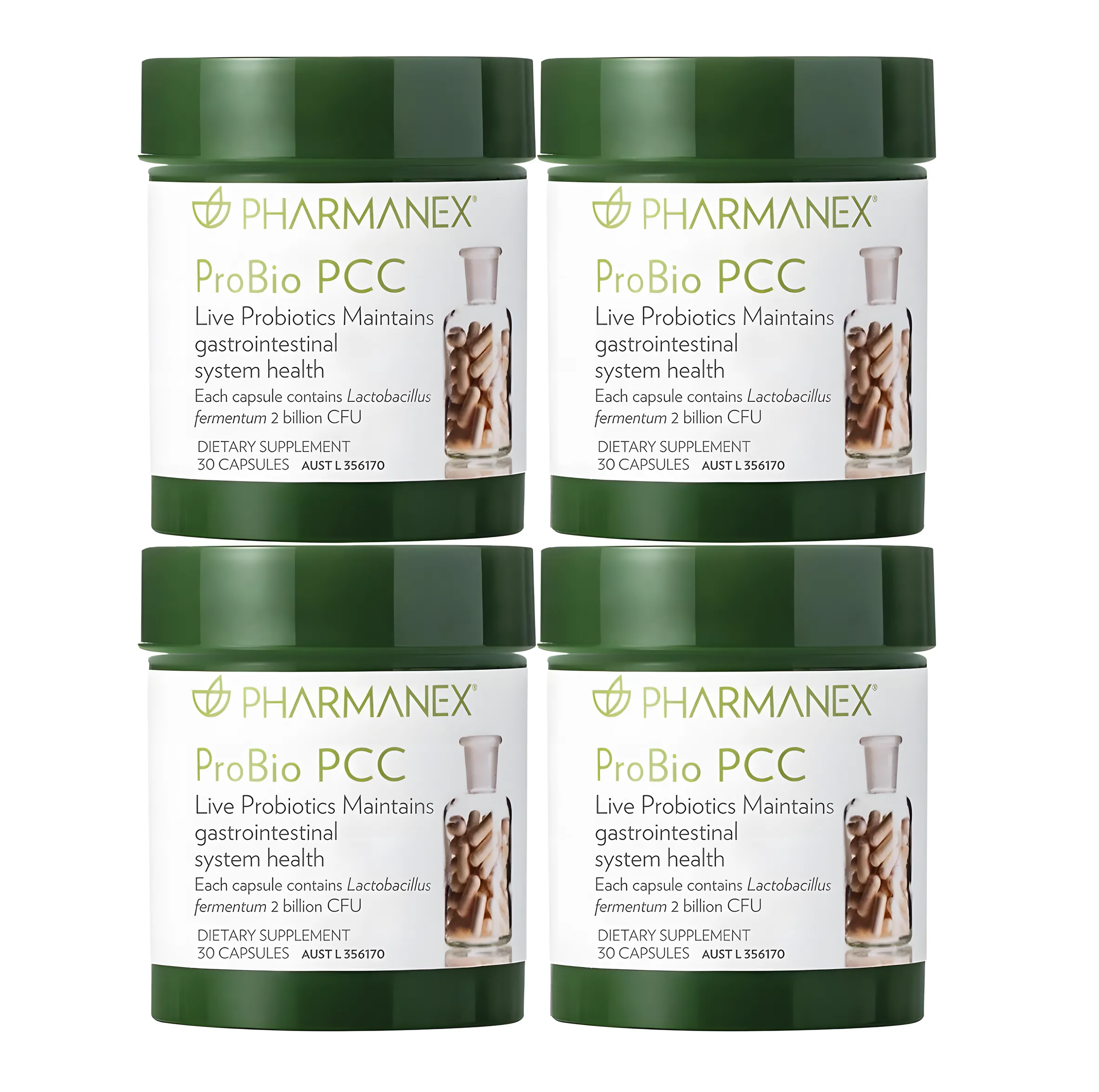 Probio Pcc™-Probiotics (4 Pack) (Luxembourg)