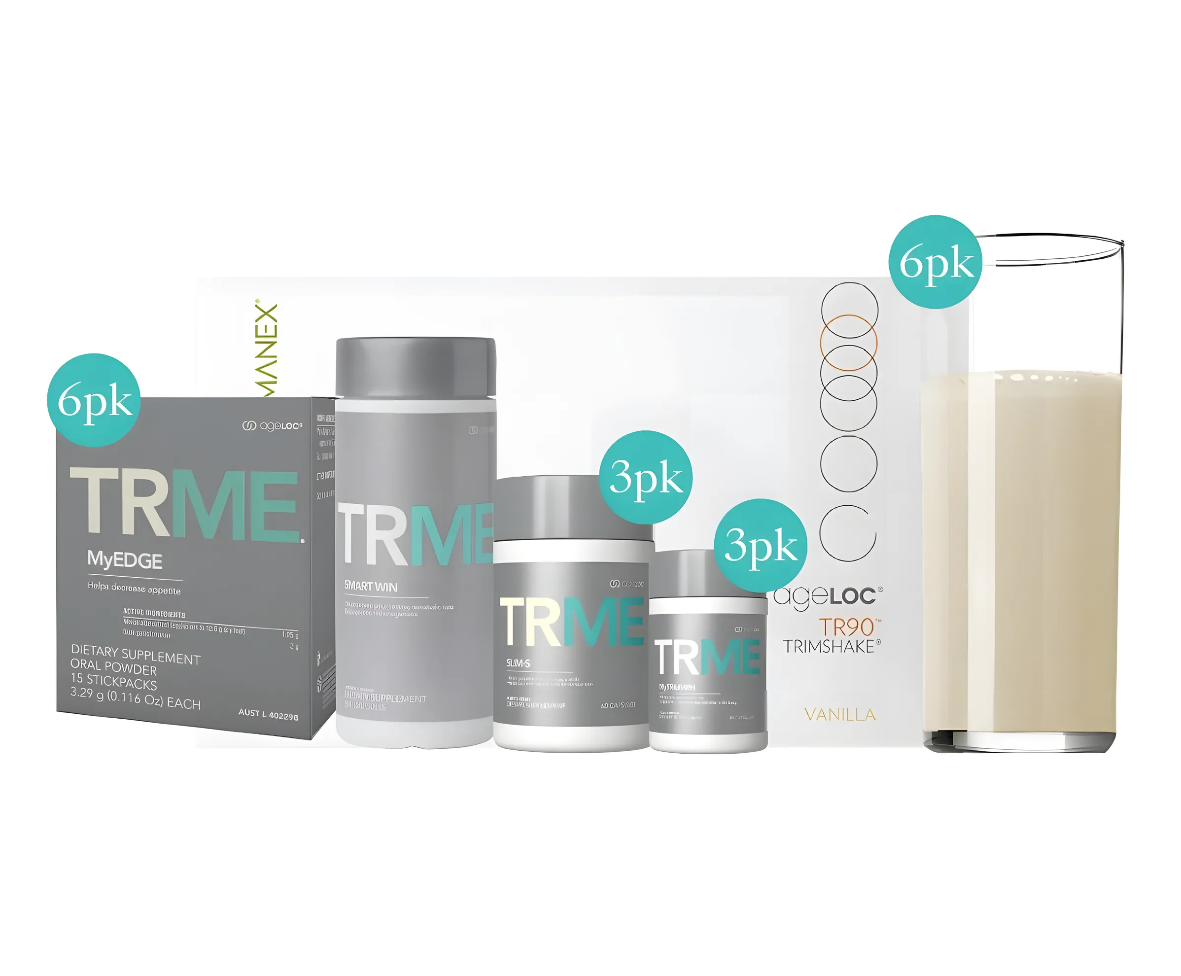 ageLOC TRMe 90-day Weight Management Kit (NZ) - Vanilla TrimShake