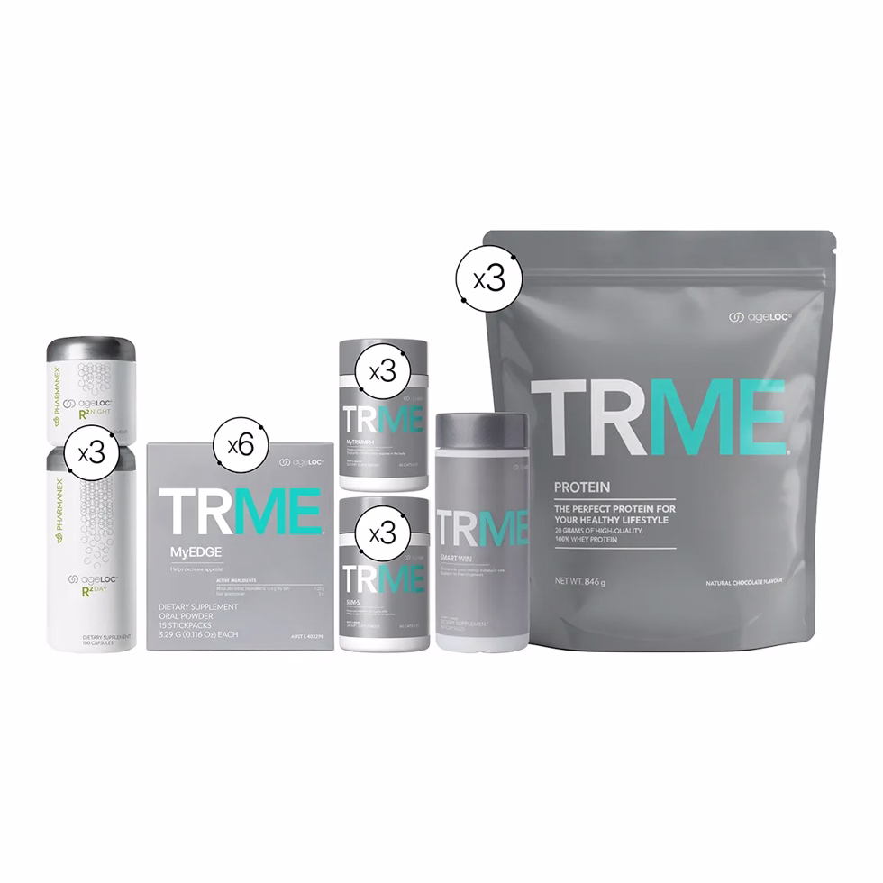 ageLOC TRMe & R² 90-Day Kit (New Zealand) - Chocolate