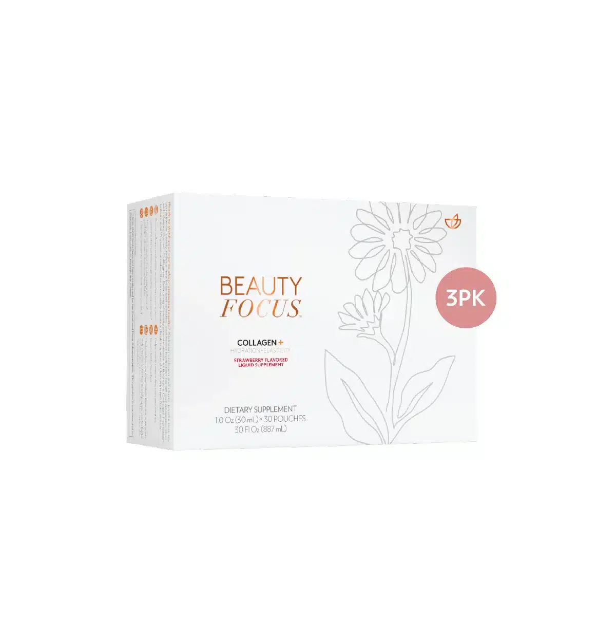 Beauty Focus Collagen+ Strawberry (USA) - Single 3