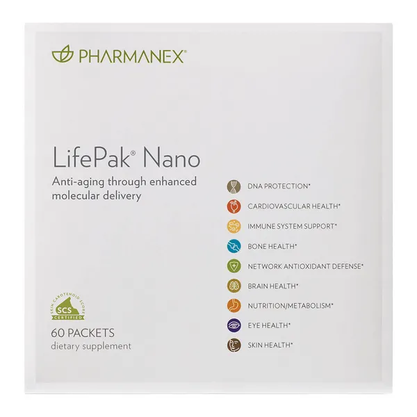 Lifepak® Nano Anti-aging Multivitamin Supplements (USA)